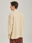 Men's Medieval Lace-Up Shirt for Renaissance Faire