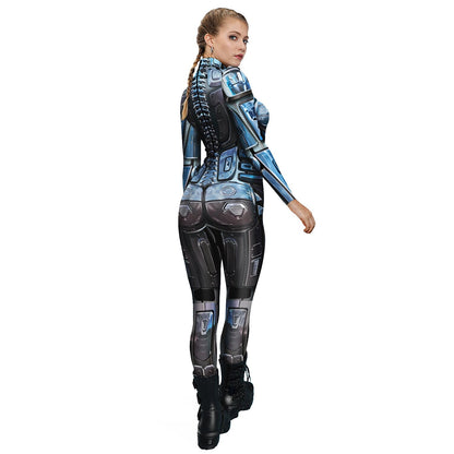 Cyber Armor Cosplay Bodysuit