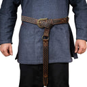 Ensemble de costume 4 pièces pour homme avec gilet noir de rôdeur médiéval