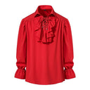 Camisa renacentista con volantes