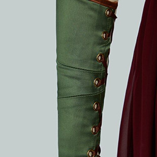 Medieval Fairy Archer Dress Set with Bracer