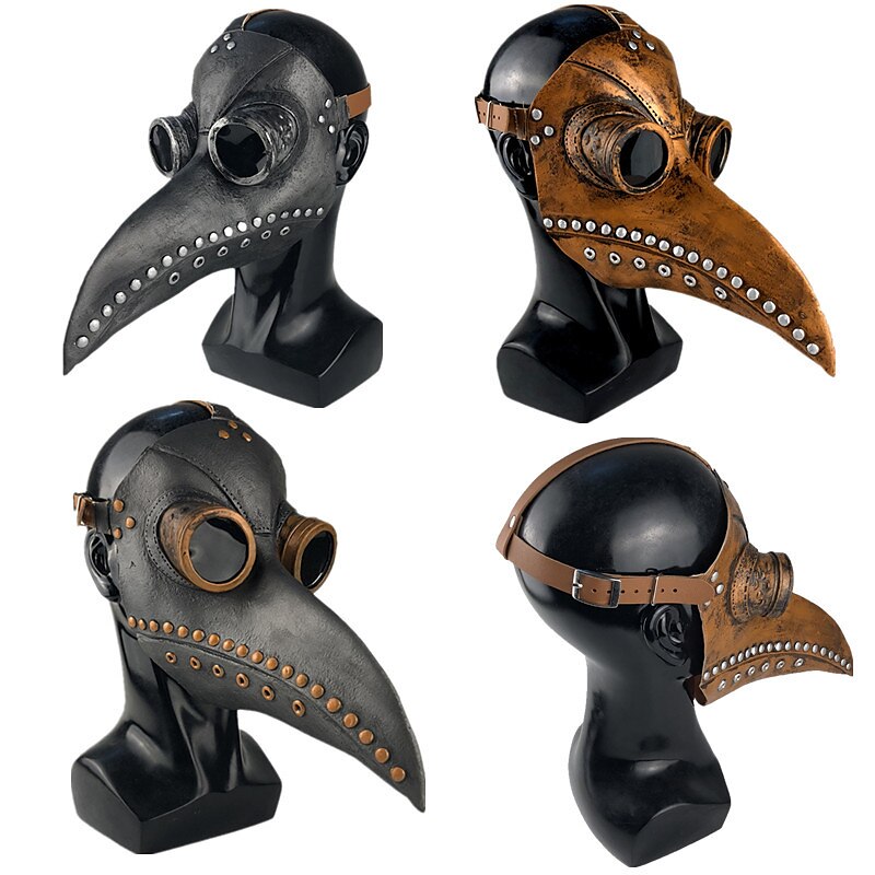 Medieval Steampunk Plague Doctor Style Mask