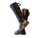 Botas medievales con cordones