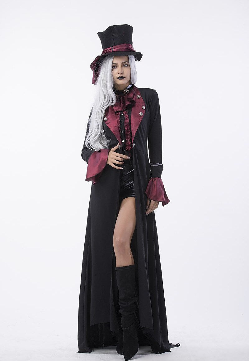 Women's Victorian Vampire Costume for Halloween