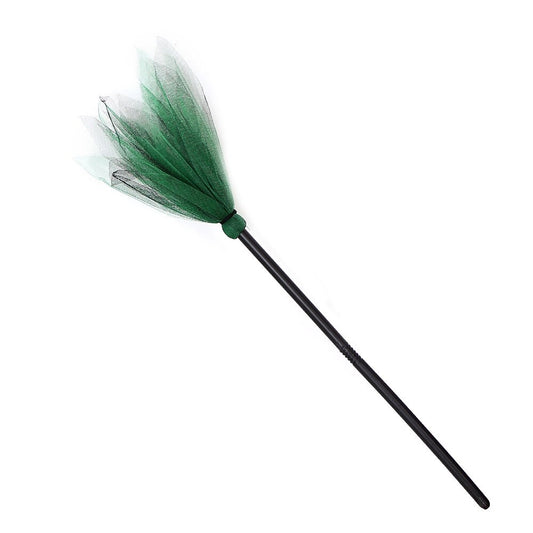 Witch Broomstick Halloween Prop Tulle