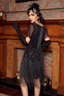 Art Deco Beaded Flapper Dress