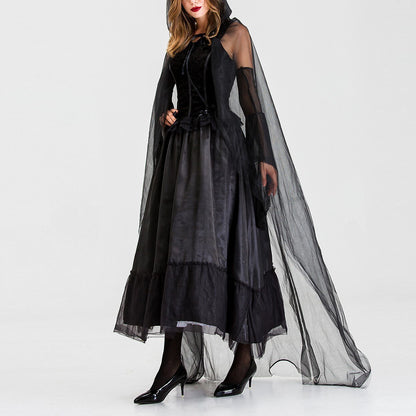 Witch Vampire Ghost Bride Costume