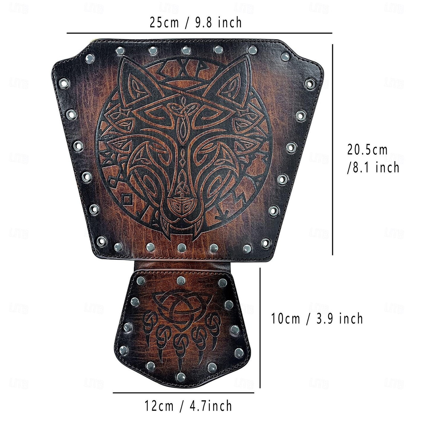 Men's Medieval Viking Armor Set: Vest, Arm Guards & Waist Belt