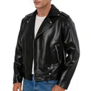 Men's Skeleton Biker 2-Piece Halloween Costume Set