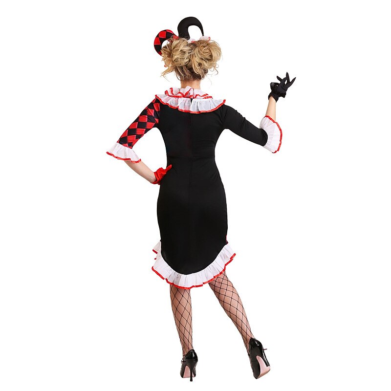 Burlesque Clown Cosplay Costume