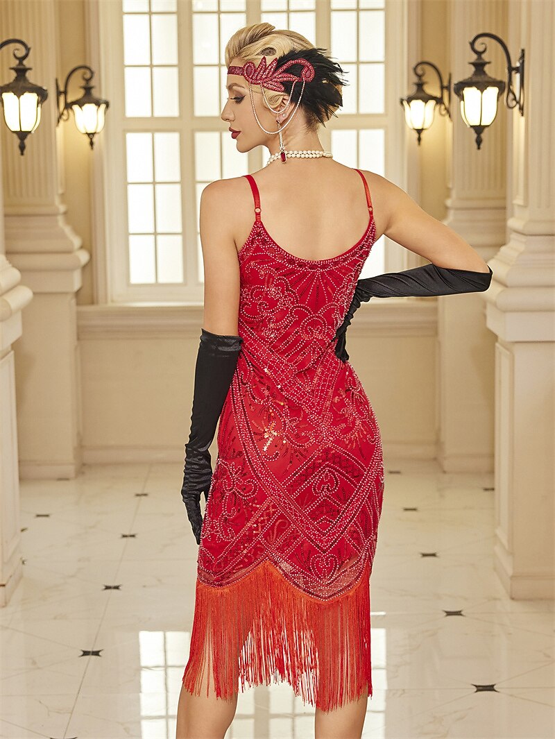 Red Gatsby Dress Outfits