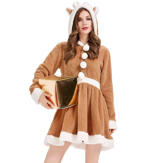 Christmas Reindeer Costume Dress
