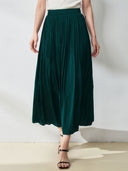Retro Style Skirt with Pearlized Maxi Hem - Retrorobe