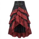 Women's Steampunk Rose Corset 4-Piece Set