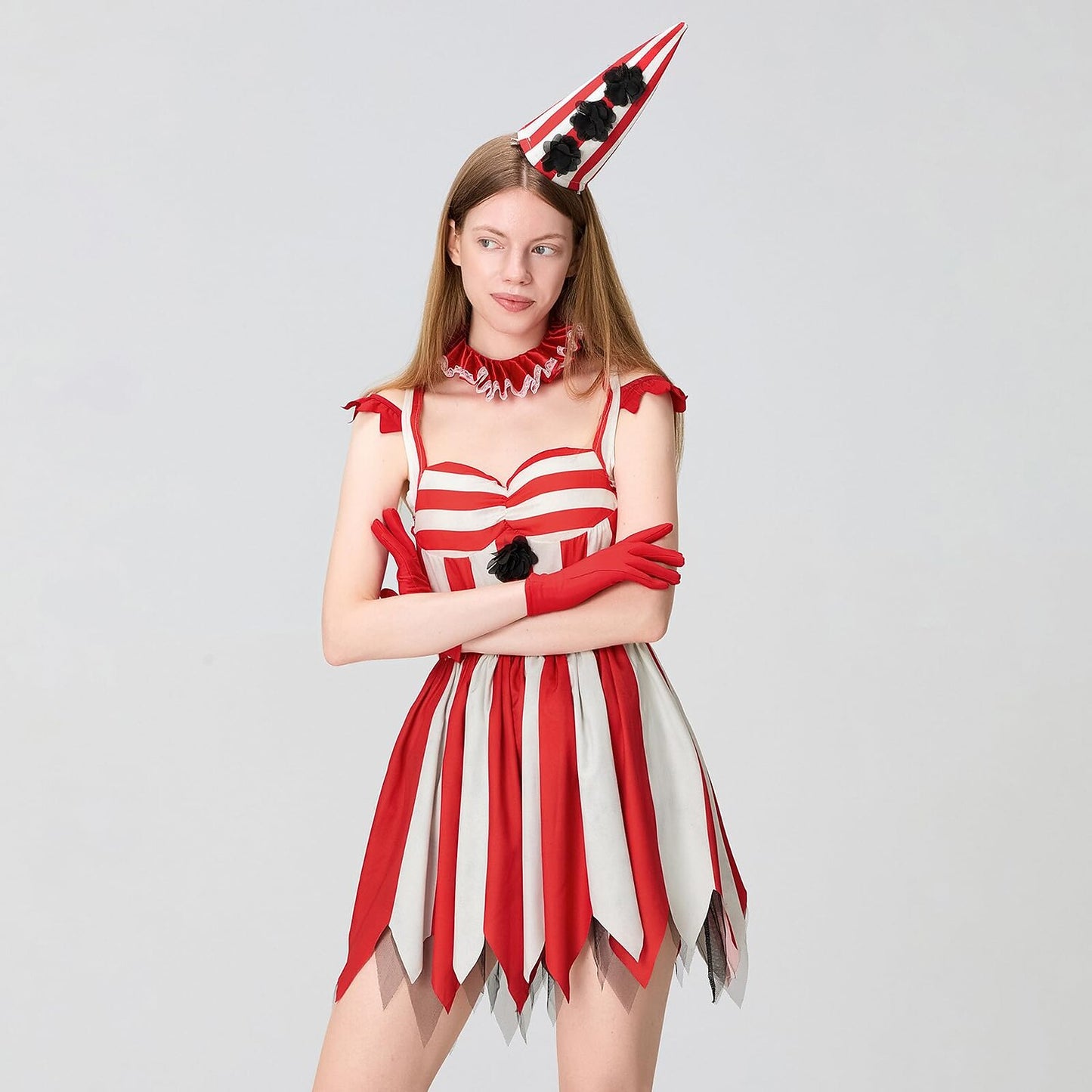 Clown Red & White Outfits
