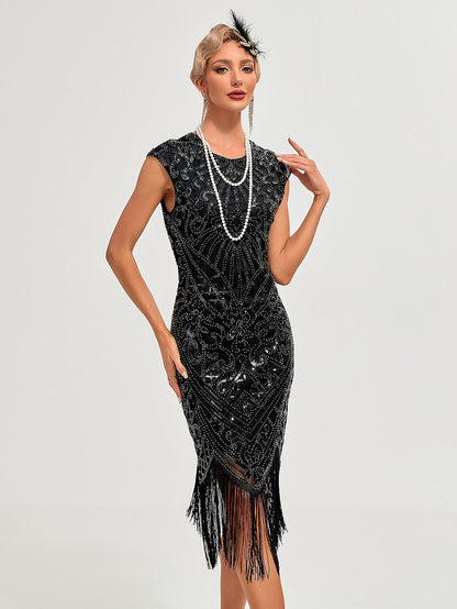 Art Deco Beading Flapper Dress