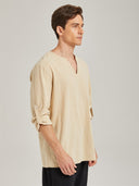 Men's Medieval Renaissance Tunic Shirt for Ren Faire