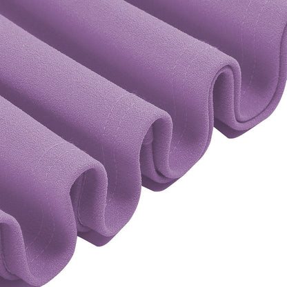 Women's 1950s Solid Color Peter Pan Collar Long Sleeve Flare Dress