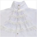 Vampire Aristocrat Style Shirt for Masquerade Event - Retrorobe