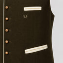 Men's 1920s Gatsby Vest & Fedora 6-Piece Vintage Set