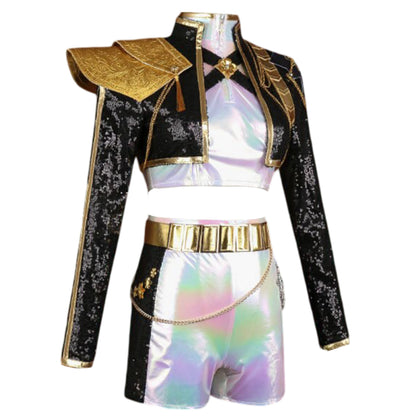Korean Pop Idol Inspired Pop Star Costume Dress