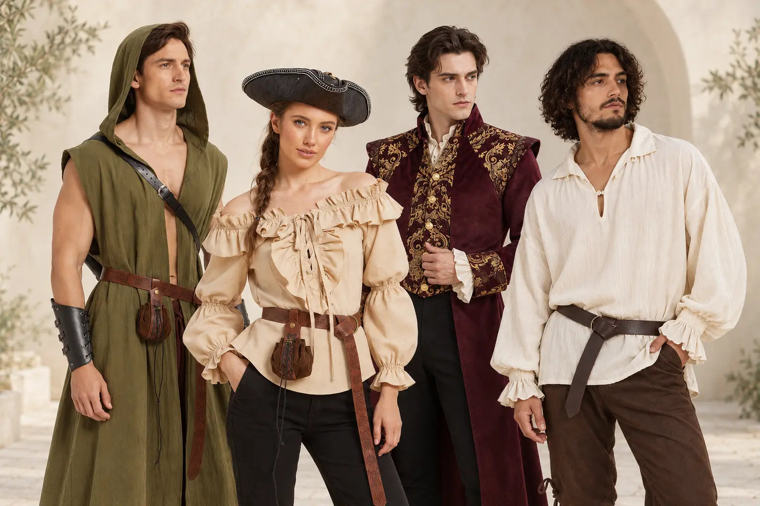 Renaissance-inspired clothing collection