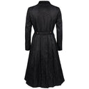 Men's Black Scroll Brass-Button Victorian Gentleman 5-Piece Costume Set