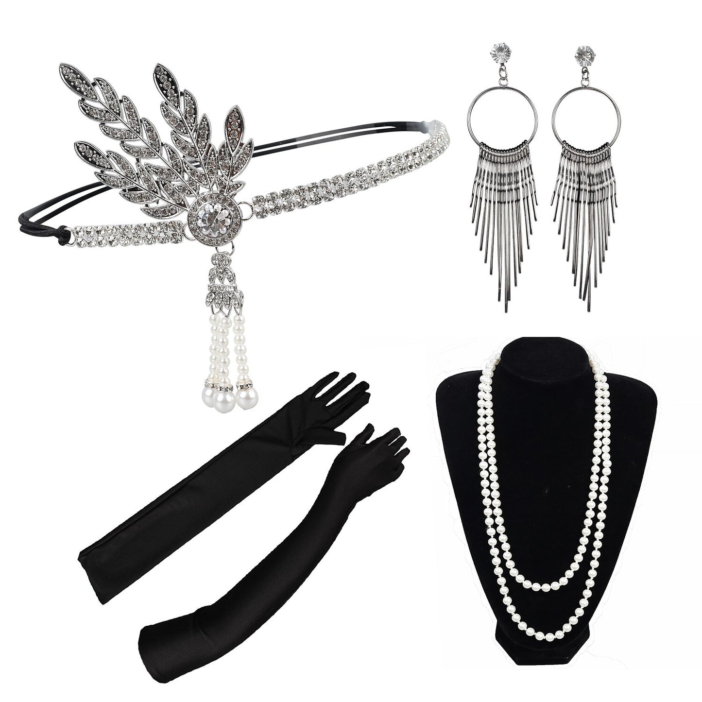 Roaring 20s Flapper Accessory Set