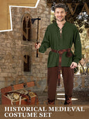 Medieval Pirate Costume with ACCs - Retrorobe