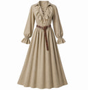 Medieval Renaissance Pirate Dress with Belt
