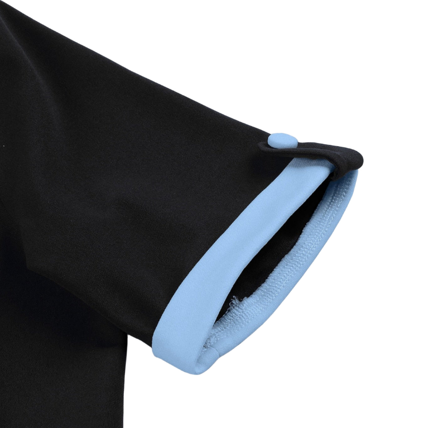 Women's 1950s Color Block Peter Pan Collar Short Sleeve A-Line Dress