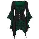 Renaissance Gothic Witch Dress Medieval Vampire Costume - Retrorobe