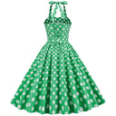 Sunshine Polka Charm Midi Dress