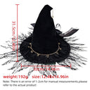 Women's Dark Elf Witch 4-Piece Costume Set