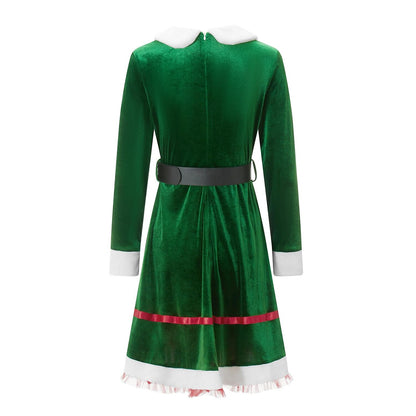 Women's Christmas Elf Dress Costume
