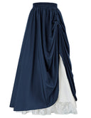 Medieval Renaissance Double Layer Maxi Skirt - Retrorobe