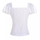 Renaissance Dual-Layer Cap Sleeve Top - Retrorobe