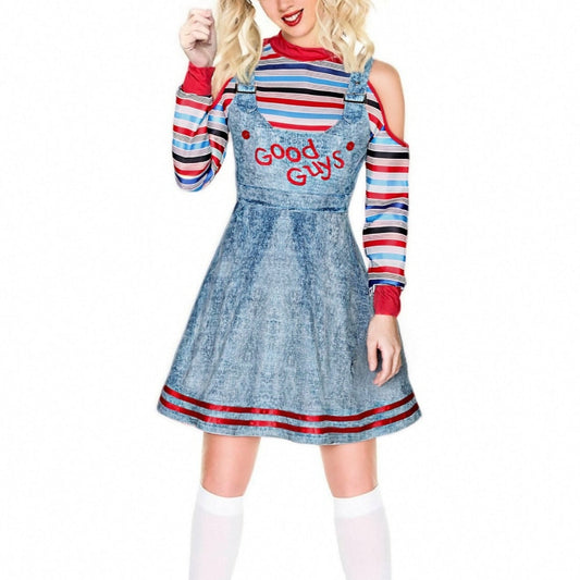 Chucky Scary Doll Halloween Dress