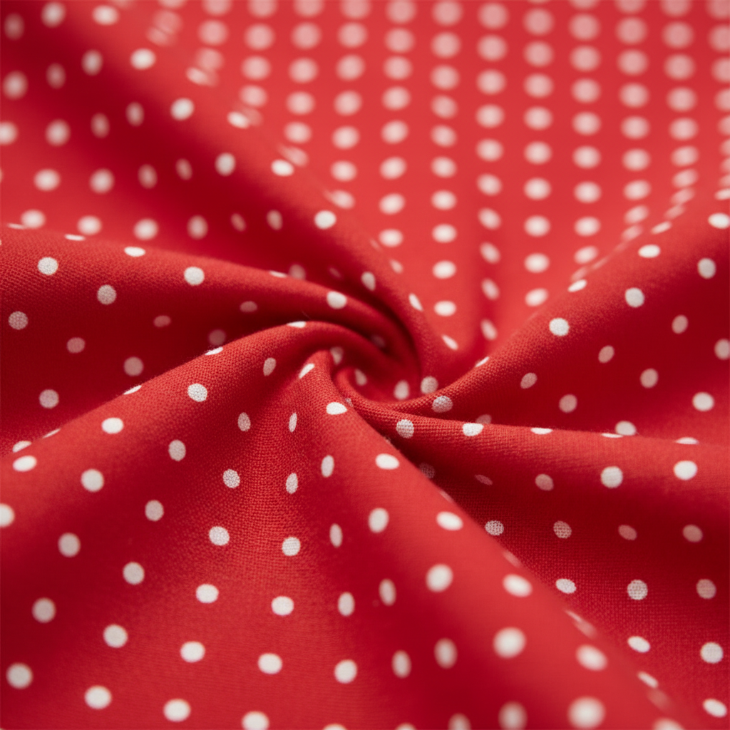 Women's 1950s Polka Dot Cap Sleeve Tie Collar Fit and Flare A-Line Dress