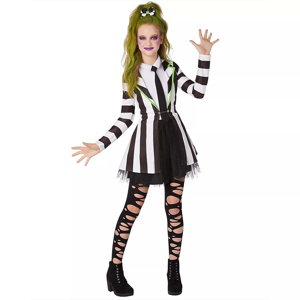 Beetlejuice Women's & Girls' Costume
