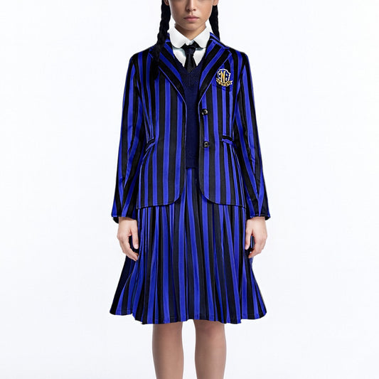 Wednesday Addams Nevermore Academy School Uniform