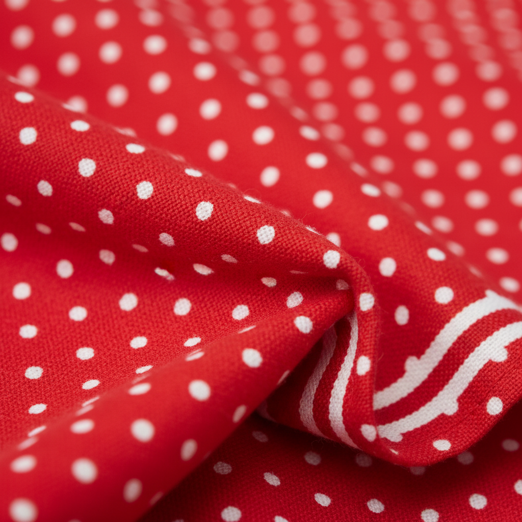 Women's 1950s Red Polka Dot Halter Neck Flare A-Line Dress