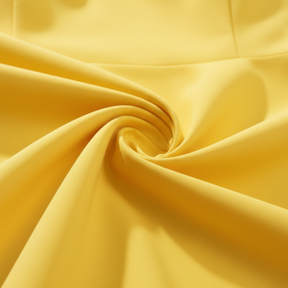 Women's 1950s Red Polka Dot Halter Neck Flare A-Line Dress