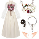 Renaissance Fairy Costume Dress with ACCs - Retrorobe