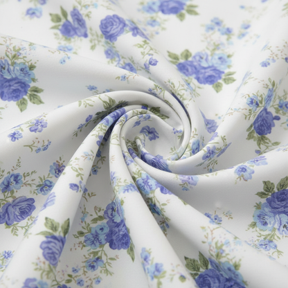 Women's 1950s Tie Dye Ruffle Strap Sweetheart Neck A-Line Midi Dress