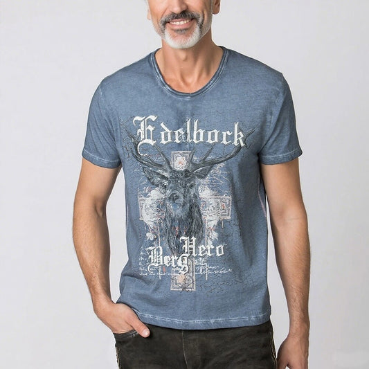 Oktoberfest Edelbock Berg Hero Graphic T-shirt