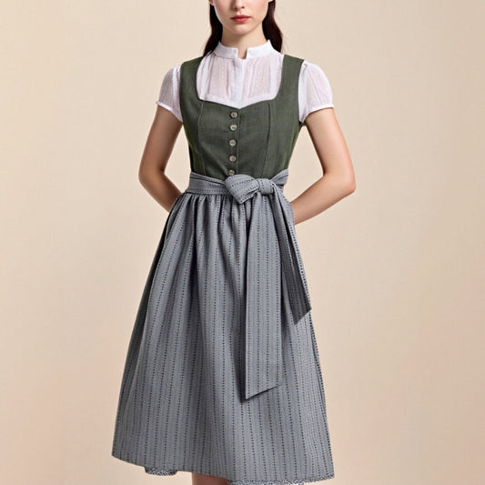 Oktoberfest Wiesn Outfit Dirndl Dress