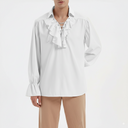 Camisa renacentista con volantes