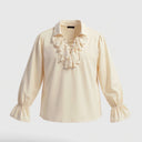 Camisa renacentista con volantes