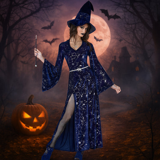 Celestial Witch Gown for Halloween